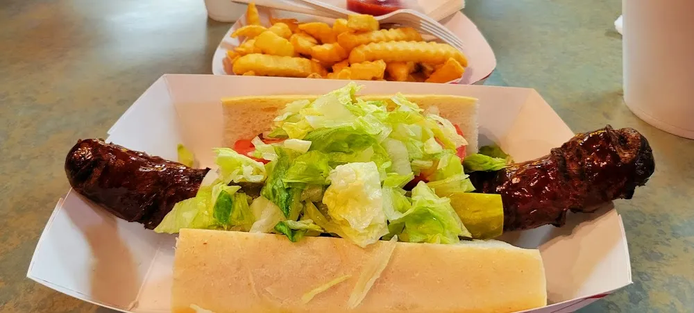 Big Stan Polish Sausage and Fries