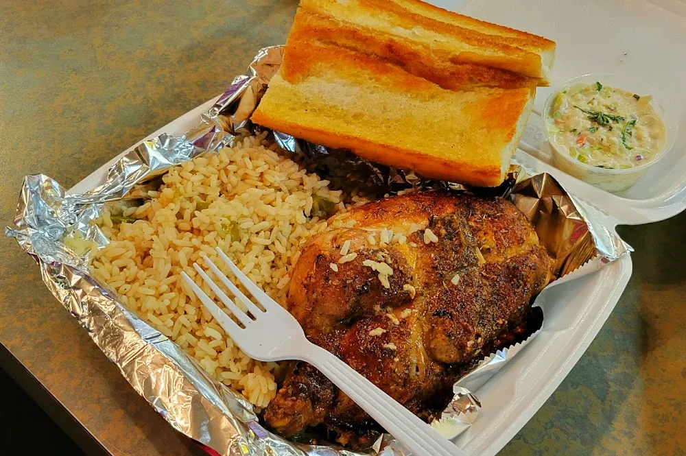 Half Rotisserie Chicken Dinner