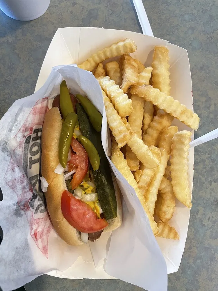 Hot Dog and Fries