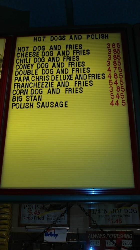 Papa Chris' Place Menu image 3